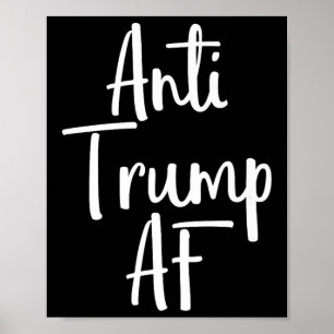 Poster Anti-Trump Af Shirt Resiste 45 Impeach Protest 2