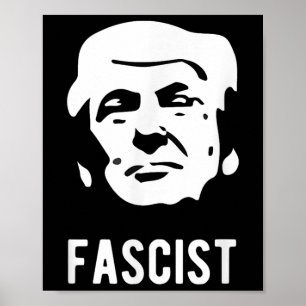 Poster Anti-trump fascista