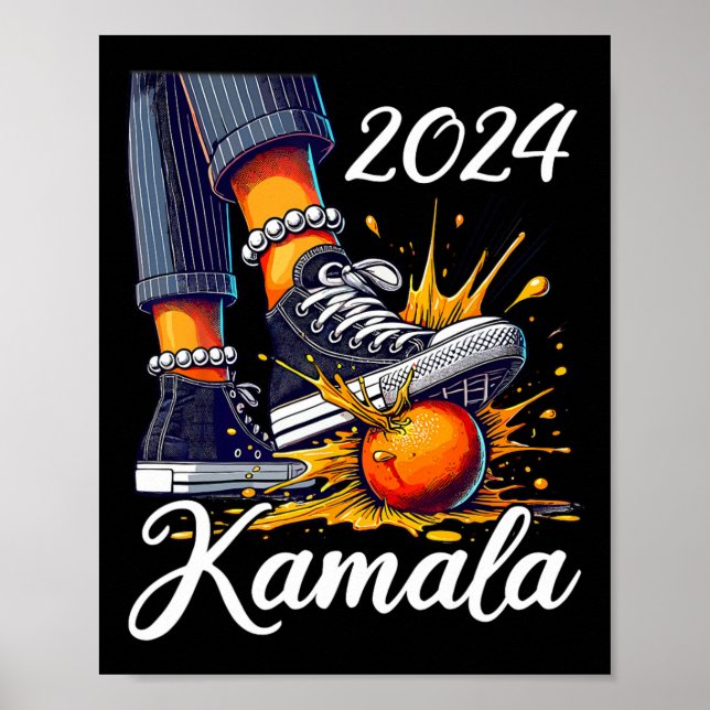 Poster Anti-trump Kamala Harris 2024 (Frente)