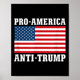 Poster Anti-trump Pro-américa