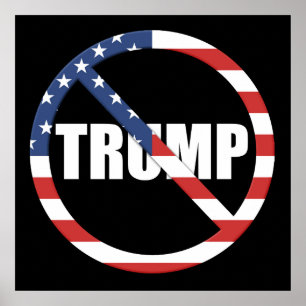 Poster Anti-Trump Pro-Democracia