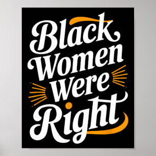 Poster Anti Trump Resistir Mulheres Negras Mulheres Negra