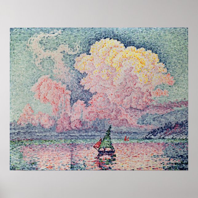 Poster Antibes, a Nuvem Rosa, 1916 (Frente)