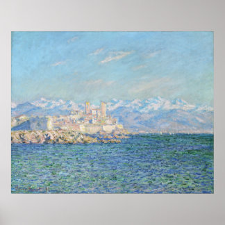 Poster Antibos, Efeito à Tarde - Claude Monet