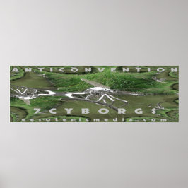 Poster "Anticonvenção" pôster 36"x12" (90cm x 30cm)