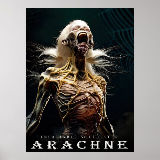 Poster Antiga Besta & Criaturas: ARACHNE (Frente)