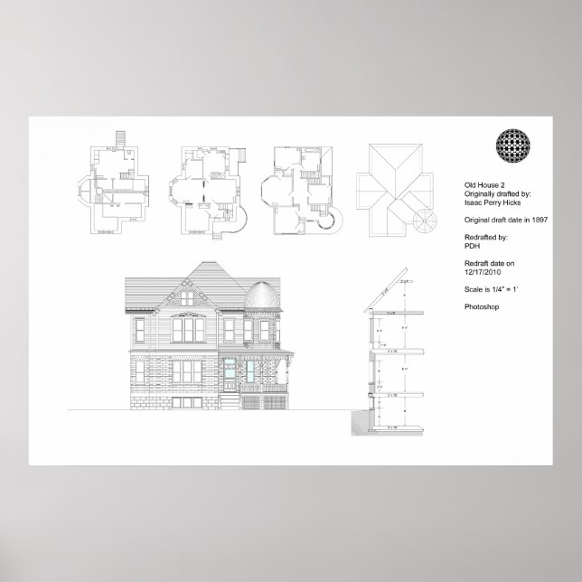 Poster Antiga Casa 2 (Frente)