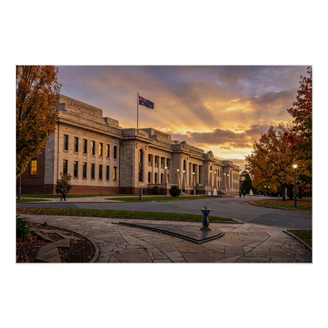 Póster Antiga Casa do Parlamento, Canberra (Frente)