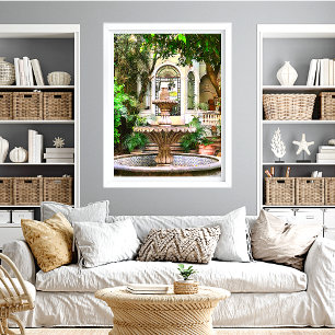 Poster Antiga Cidade Hacienda México Antiguidade