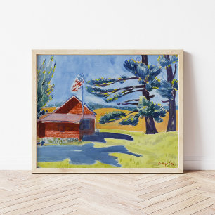 Poster Antiga escola, Ryders   George Luks