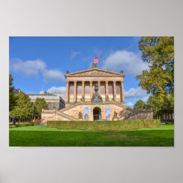 Poster Antiga Galeria Nacional, Berlim, Alemanha