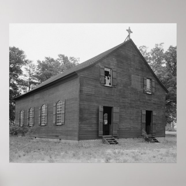 Póster Antiga Igreja do Cristo (Frente)