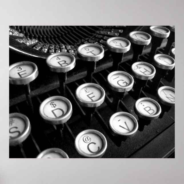 Poster Antiga Máquina (Frente)