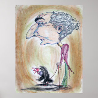 Póster Antigo Buzzard