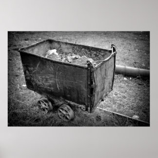 Póster Antigo Carrinho Ore