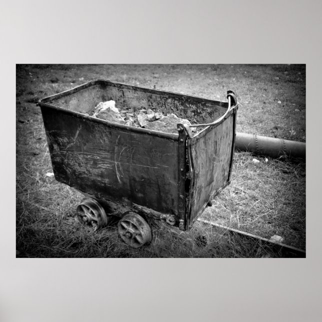 Póster Antigo Carrinho Ore (Frente)