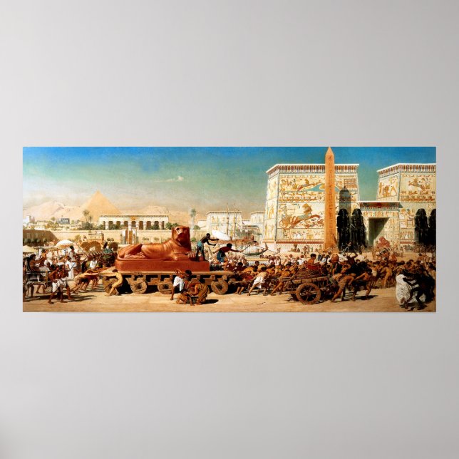 Póster Antigo Egito (Frente)