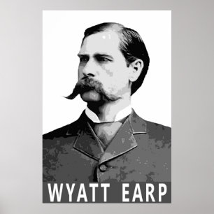 PÓSTER ANTIGO GANHO DE WYATT DE LEGENDA OCIDENTAL