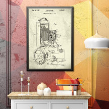 Antigo Greenish | Patente da câmara fotográfica