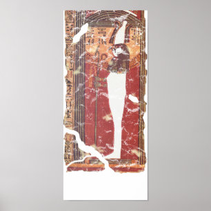 Póster Antigo Livro Egípcio do Morto - Hódromo