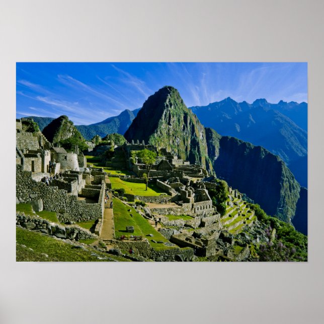 Póster Antigo Machu Picchu, último refúgio dos 2 (Frente)