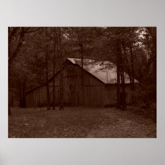 Póster Antigo Time Barn