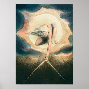 Poster Antigos dias montando uma bússola na Terra