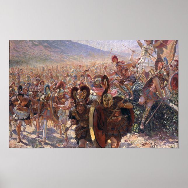 Póster Antigos Guerreiros (Frente)