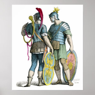 Póster Antigos Legionários Romanos