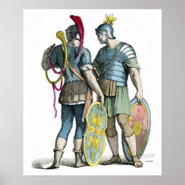 Póster Antigos Legionários Romanos (Frente)