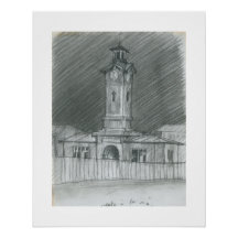 Antigos Matadouros de Vaugirard Paris - Poster de 