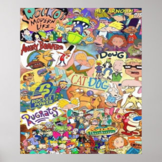 Poster Antigos Programas de Nickelodeon