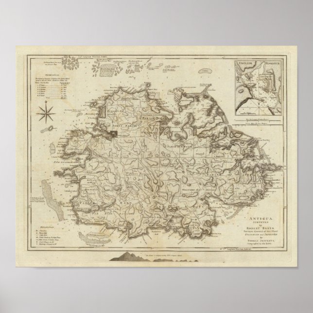 Poster Antígua (Frente)