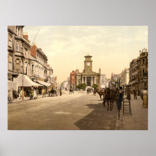 Poster Antiguidade Inglaterra, Worthing, West Sussex Rein