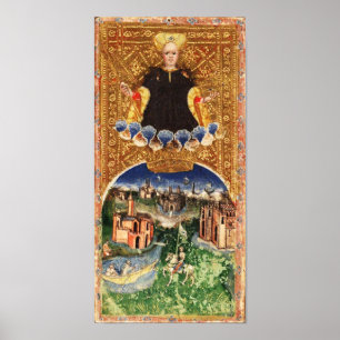 PÓSTER ANTÍQUIO RENAISSÂNCIA ALVO 21/O MUNDO