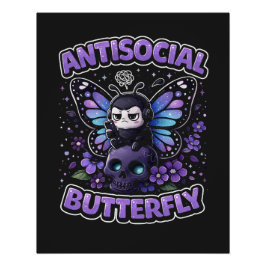 Póster Antisocial Butterfly