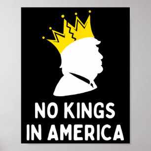 Poster Antitrump Sem Reis Na América