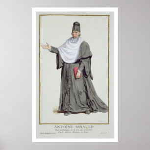 Póster Antoine Arnauld (1612-94) from 'Receuil des Estamp