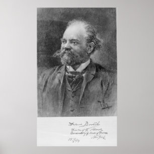 Póster Anton Dvorak, 1894