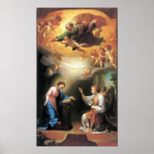 Póster Anton Raphael Mengs - Anunciação