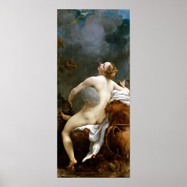 Poster Antonio Alegri, Correggio Jupiter e Io (Frente)