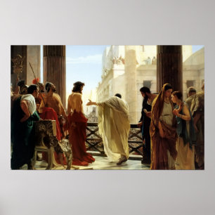 Poster Antonio Ciseri - homo de Ecce