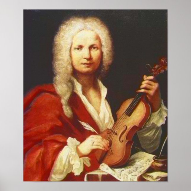 Póster Antonio Vivaldi (Frente)