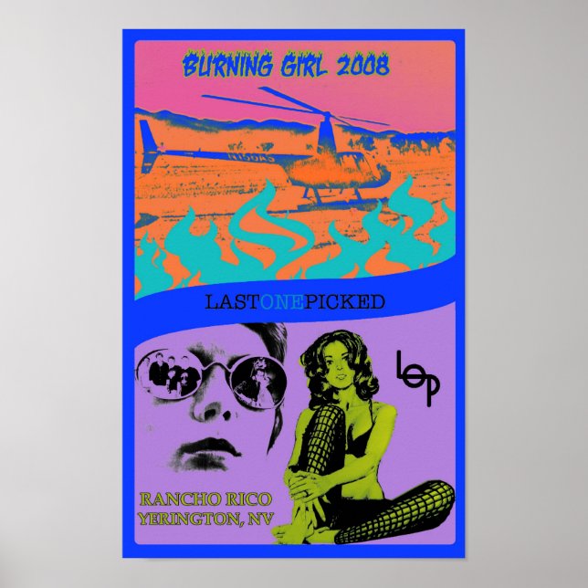 poster anual de queimadas de 1rua 2008 (Frente)