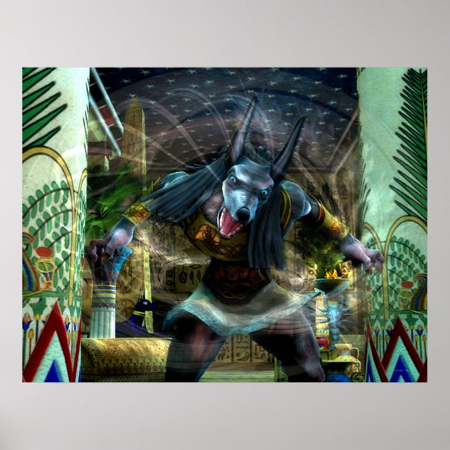 Póster Anubis (Frente)
