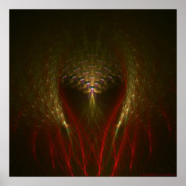 PÓSTER ANUBIS - DEUS EGÍPCIO DA MORTE (Frente)