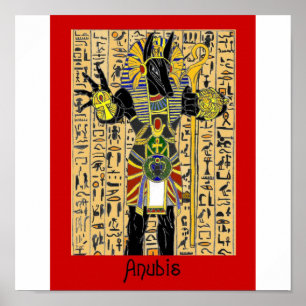 Póster Anubis que dá a vida para sempre