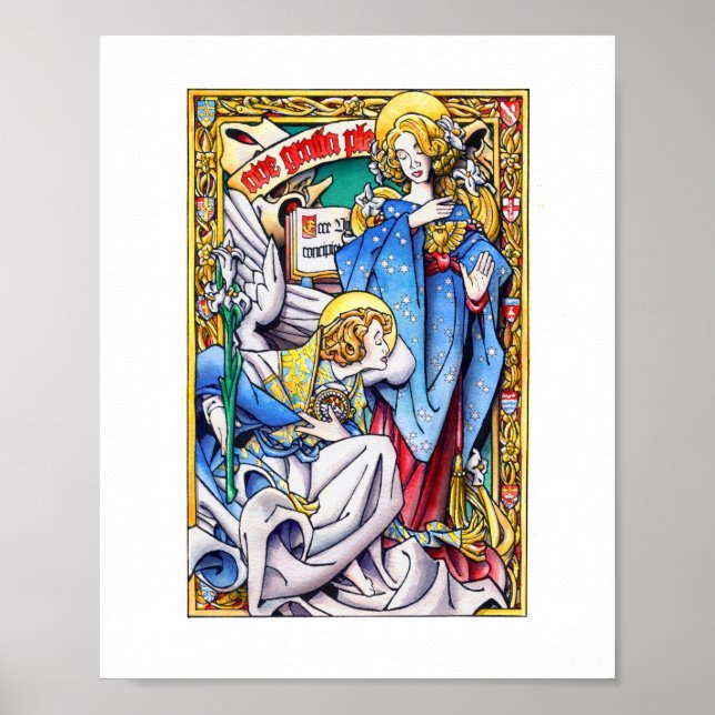 Poster Anunciação (Frente)