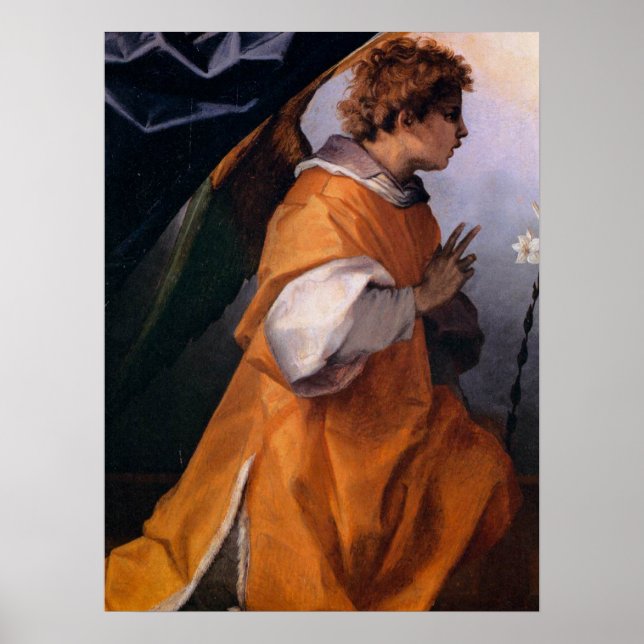 Póster "Anunciação" (Frente)