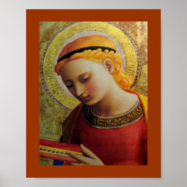 Póster Anunciação da Virgem (Frente)